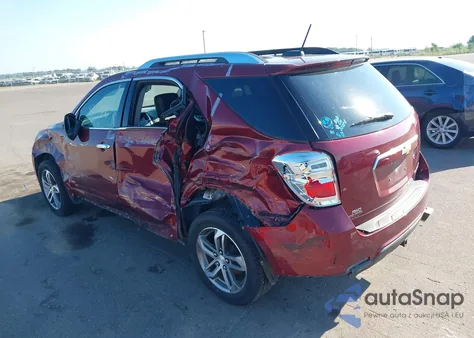 2016 Chevrolet Equinox Ltz из США, поврежденный, VIN 2GNFLGE39G6330838